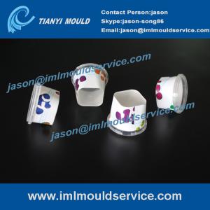 China 250g two cavities thin-walled IML dry fruits containers mould turnkey solutions factory