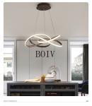 modern simple Nordic creative chandelier Atmospheric meal hanging Luminaire for