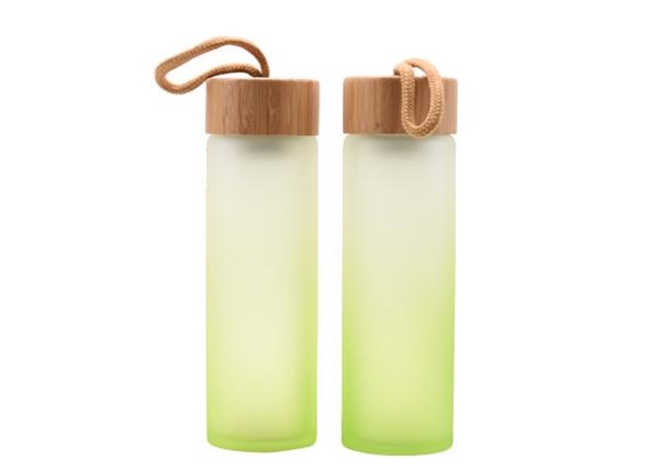 Portable Unbreakable Glass Water Bottle Borosilicate Glass Water Bottle With