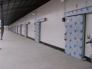 China Capacity Color Steel cold room with LED Light Temperature Range -18.C To -25.C factory