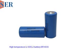 China High Temperature 3.6V Primary Li Socl2 Battery ER14335 2/3AA Size ER14335S For Tracking TPMS Product factory