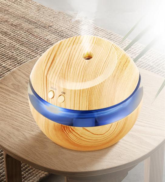 Household Ultrasonic Portable USB Air Humidifier with Color Change LED Light