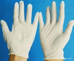 China Stretchable Latex M Disposable Exam Gloves factory