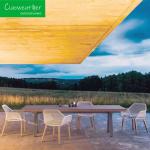 NO Folded Wicker Patio Dining Table Set for Modern Patio Furniture Outdoor