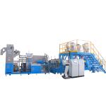 1000kg/h PLA PBAT Starch Filled Bio Plastic Compounding Line