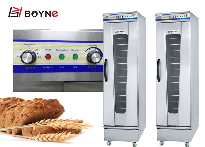Twelve Trays Bread Fermentation Box Dough Proofer With Visible Windows