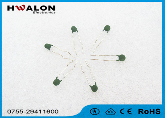Silicone PTC Electronic Component With Kinked Leads For LED Lighting