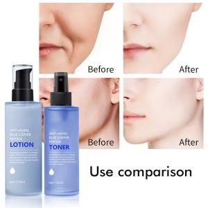 Moisturizing OEM Cosmetic Manufacturer Anti Aging Blue Copper Peptide Toner