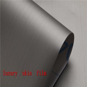 China Waterproof PVC Interior Film 1250mm PVC Self Adhesive Film Furniture factory
