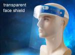 Recyclable Plastic Clear Full Face Shield With Sponge Prevention Public