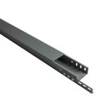 Extrusion Wall Floor Mounted Silver Cable Tray With Connectors