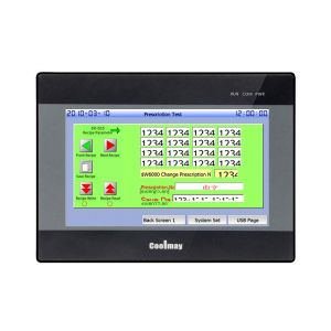 Coolmay 5 Inch HMI PLC All In One RS232 RS485 support Modbus RTU protocal