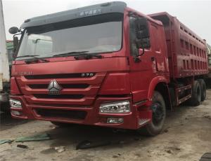 China Sinotruck Howo 375hp widely used heavy duty tipper dump truck for sale factory