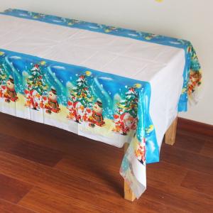 China Waterproof Airlaid Christmas Paper Table Covers OEM SGS Listed factory