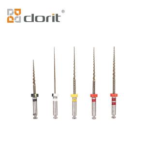 China DORIT Dental Rotary Endodontic Files Myth Files Golden Endo File Niti 25mm factory