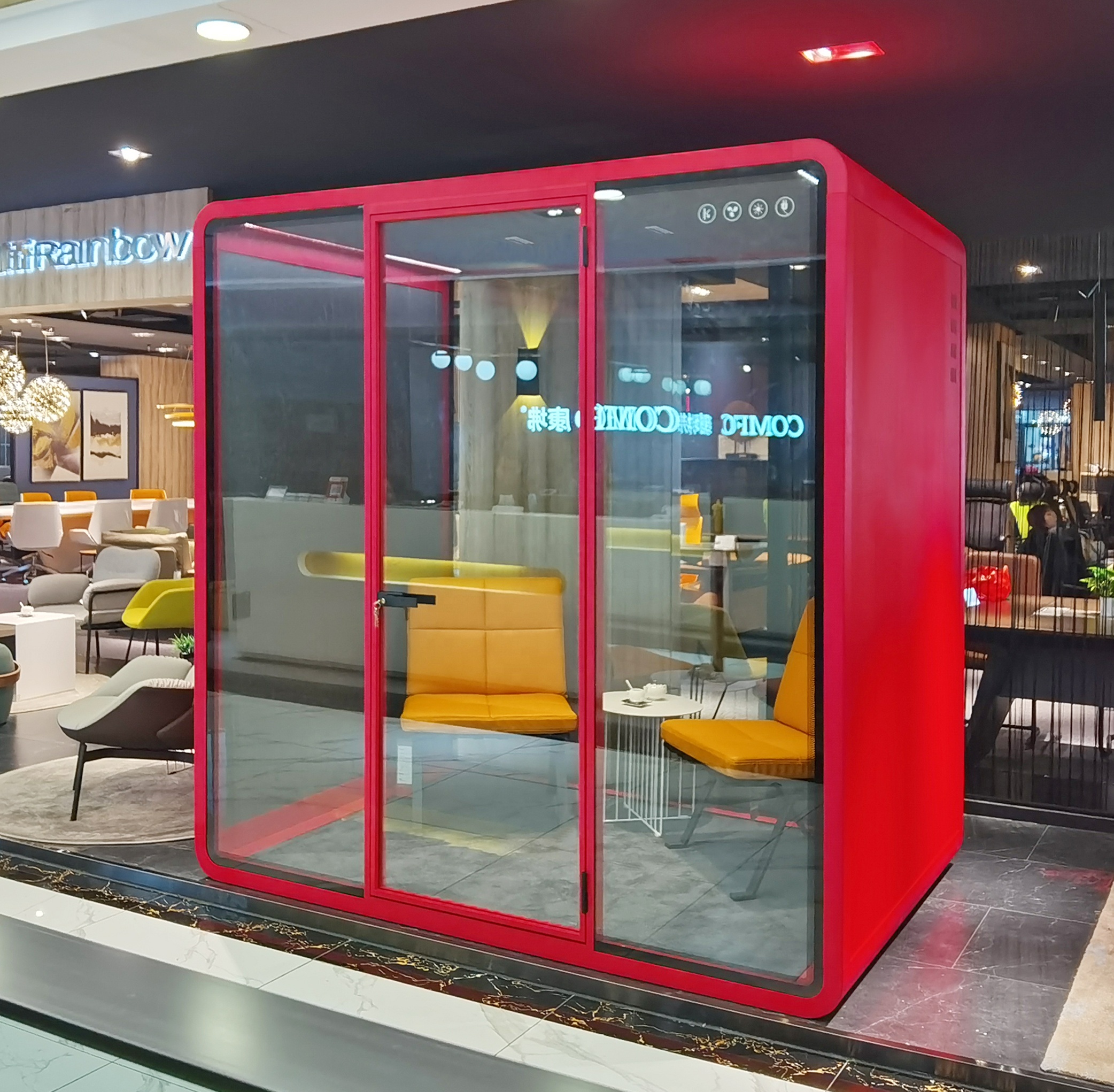 Hot Sale Soundproof Indoor Mobile Work Space Office Pod Meeting Work Pods Phone Study Cabin Office Booth