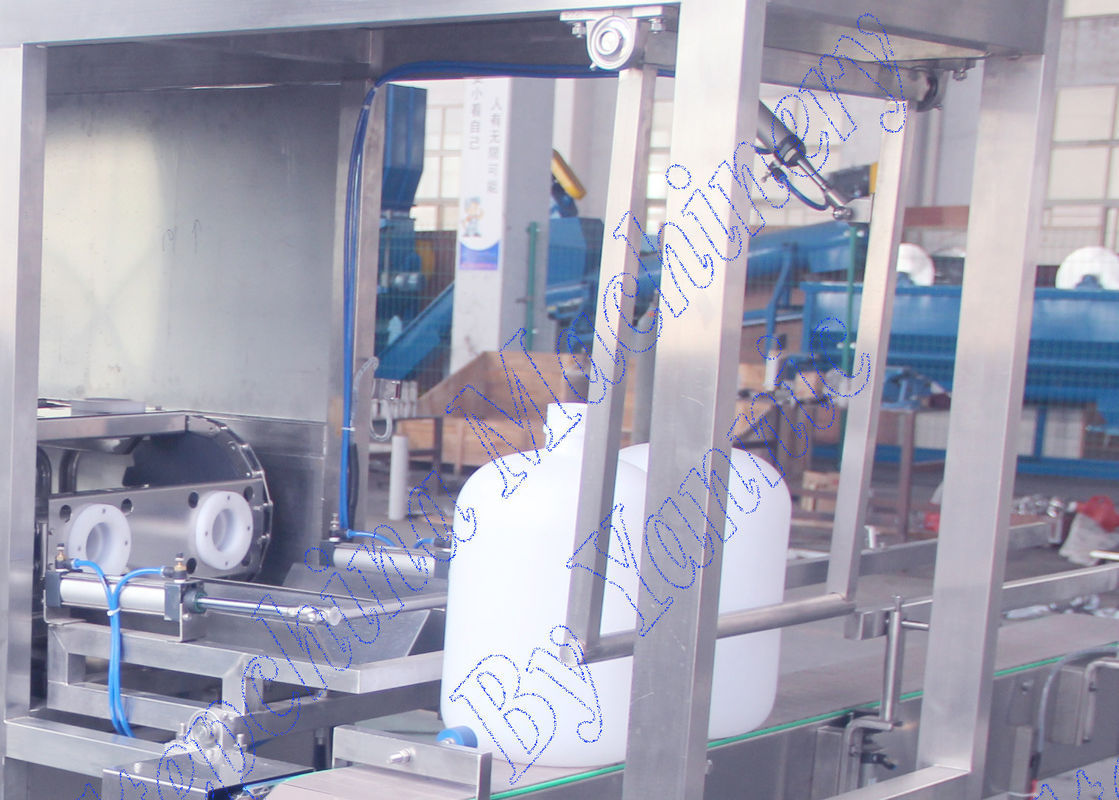 PP Bottle Automatic Water Filling Machine For 5 Gallon , 18.9 L Purified Water 300 B/H