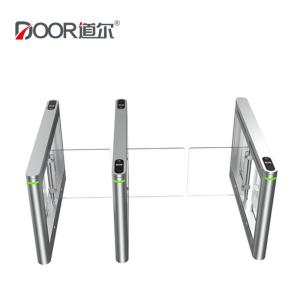 China 2 Channels IR Sensor Swing Gate Turnstile 40Person/min factory