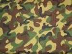 Enzyme wash Polyester/Cotton africa military combat camouflage fabric twill