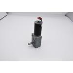 Single Shaft Worm Gear Motor DC 12V 24V Speed Reduction Motor With Metal Gearbox