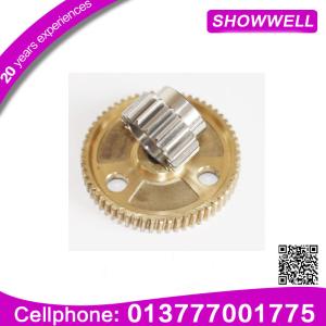 China High Reliable, Precision Brass Steel Gear, Industrial Sewing Machine Gear, China Gear Planetary/Transmission/Starter Gea factory