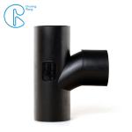 Abrasion Resistant HDPE Siphon Downstream Tee PN6 50*50mm 110*110mm