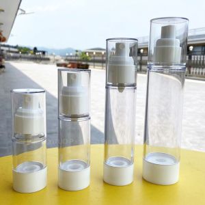 100ml Reusable Best Airless Lotion Pump Bottles Customized Logo