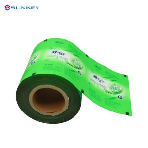 China Custom Printed Packaging Non Toxic Laminated Film Roll Food Grade Plastic Film Roll factory