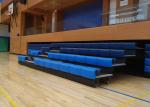 Elevated Retractable Stadium Seating Systems Anti - Slip For Sport Center