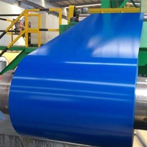 China 0.43mm Color Coated Sheet Coil Prepainted Aluzinc Steel factory