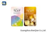 VIP Card Lenticular Card Printing PET / PP Material 3D Lenticular Flip Effect