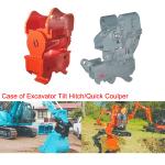 Hydraulic quick coupler for excavator , Pin Grabber Mini Digger Excavator Quick