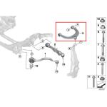 For Rolls-Royce Cullinan Suspension Control Left Front Upper Swing Straight Arm