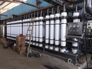 China ４ Inch PVDF Ultrafiltration Equipment Membrane Uf Water Treatment 0.2MPa factory