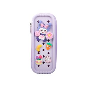 New Cartoon Design Custom DIY Eva Pencil Box Printed Pencil Case For children