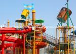 Outdoor Aqua Playground Water House Structures, Water Park Equipment OEM