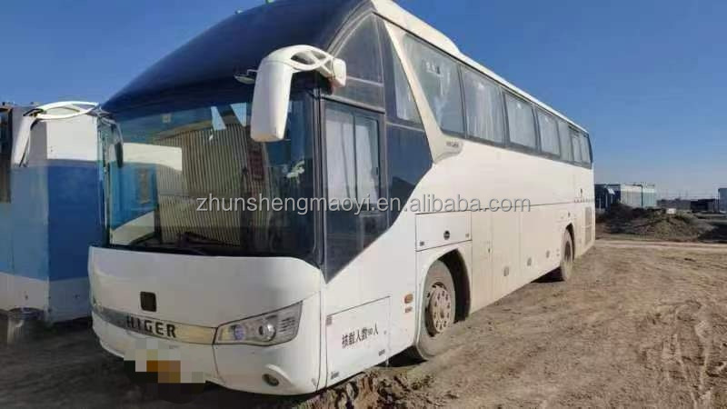 Left Hand Driver Diesel ZK6122 Bus with Manual Transmission 4 Emission Standard