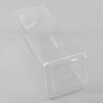 300 / 500 / 550ml PET Clear Square Shampoo Shower Gel Bottle Home Use Large