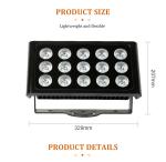 IP65 80W Aluminum Body RGBW Wall Washer Lamp Municipal Architectural Building