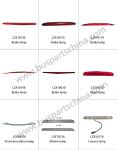 MARCOPOLO Bus Spare Parts Headlamp Taillamp Sidelamp Marker Lamp Rearview Mirror