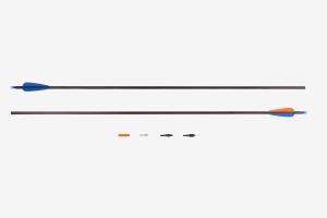 China Standard Size 245&quot;，6.2mm Spine 250/300/340/400/500 Straightness .003&quot;-0.001&quot; Carbon Arrows factory