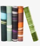Full pattern multi color coconut pu rubber yoga mat