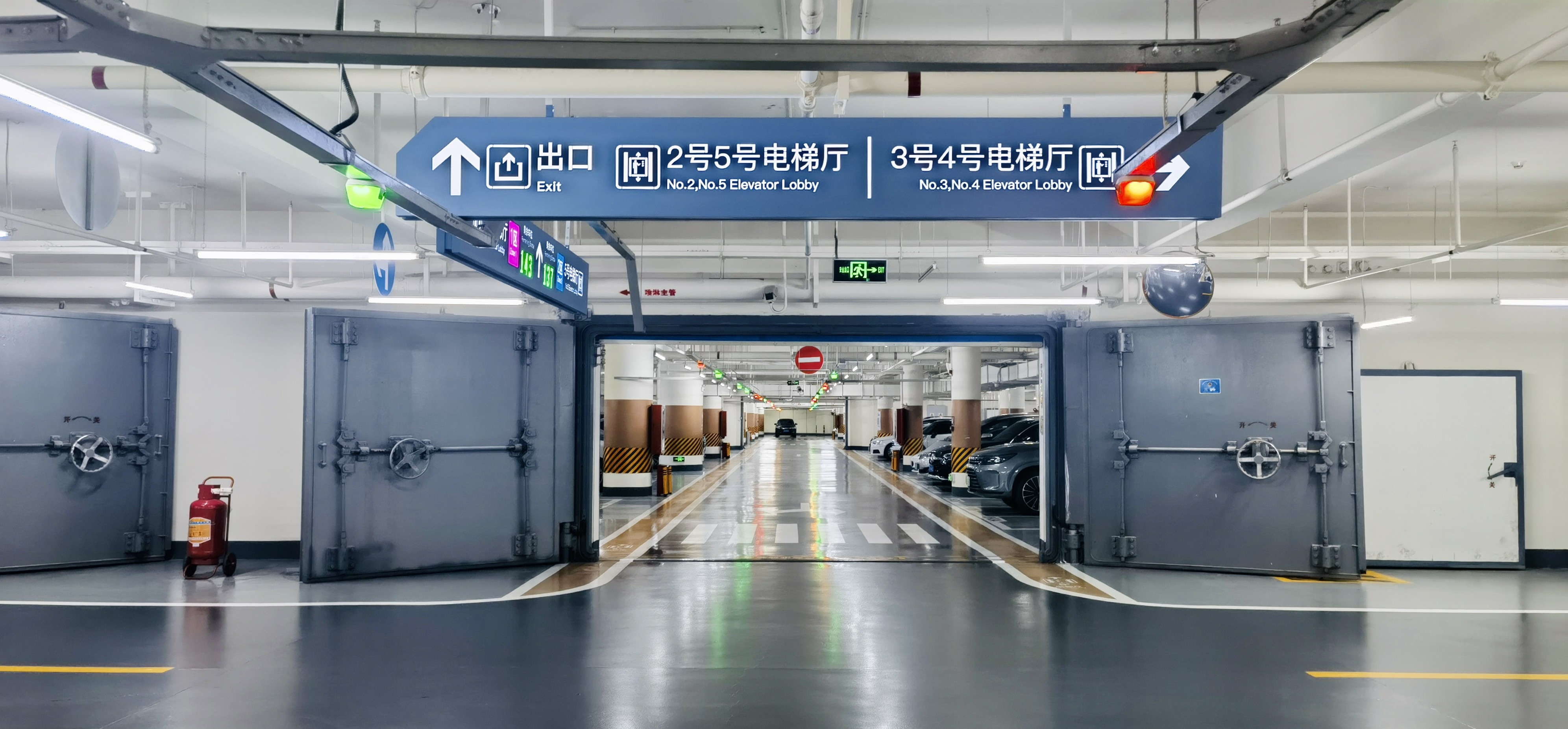Parking Signage IA31 Oneway Indoor Guidance Screen Standard Oneway Display 485 LED PGS