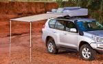 Resin Zipper Aluminum Pole 4x4 SUV Camping Tent