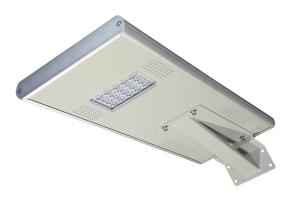 China 10W / 15W All In One Solar Street Light With Built In LiFePO4 Battery Solar Controller factory
