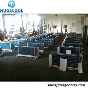 China Refrigerator Water Air Cooler , Evaporator Coil Air Cooled Unit With Copper Tube factory