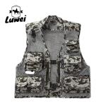 Hot Sale Outdoor Men's Photography Vest Camouflage Utility Mesh Vest Multi