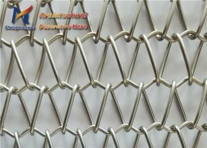 China Facade Conveyor Belt Wire Mesh 1.5mm 8mm Stainless Steel 304 factory