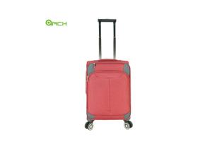 China Snow Flake Soft Sided Luggage with Flight Wheels factory