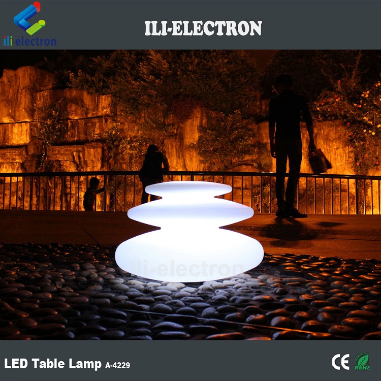Creative Rechargeable Battery LED Color Changing party Lamp decor